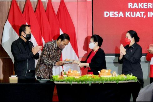 Ulang Tahunnya Dirayakan, Jokowi: Terima Kasih, Ibu Mega Sangat Cantik dan Karismatik