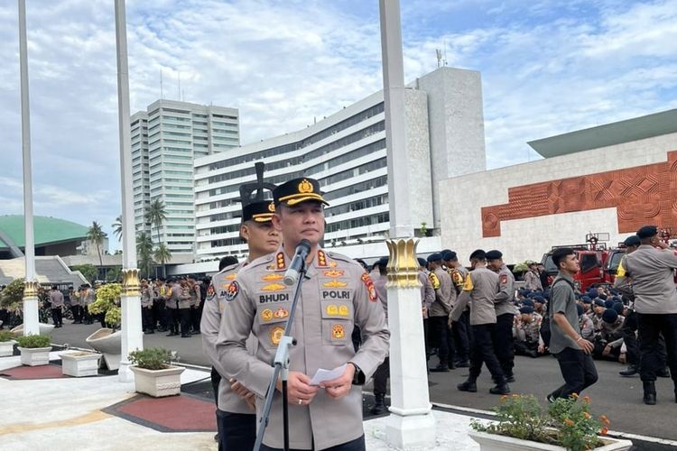 6.678 Personel Gabungan Jaga Hari Buruh di Gedung DPR, Perusuh Bakal Diamankan