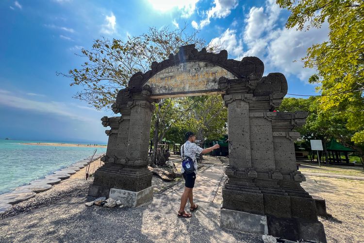 Pulau Menjangan di Taman Nasional Bali Barat yang Berpasir Putih, Selasa (20/5/2025).