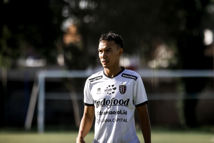 Pemain Bali United di Liga 1 2022, Novri Setiawan. 