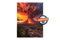 INFOGRAFIK: Foto AI Perlihatkan Erupsi Gunung Lewotobi Beredar di Medsos