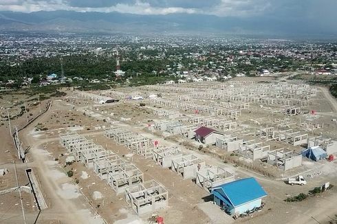 Proyek Hunian Tetap Korban Tsunami Palu Tembus 60 Persen