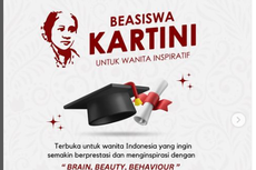 Beasiswa Kartini 2023 Khusus Perempuan, Ada Total Beasiswa Rp 30 Juta