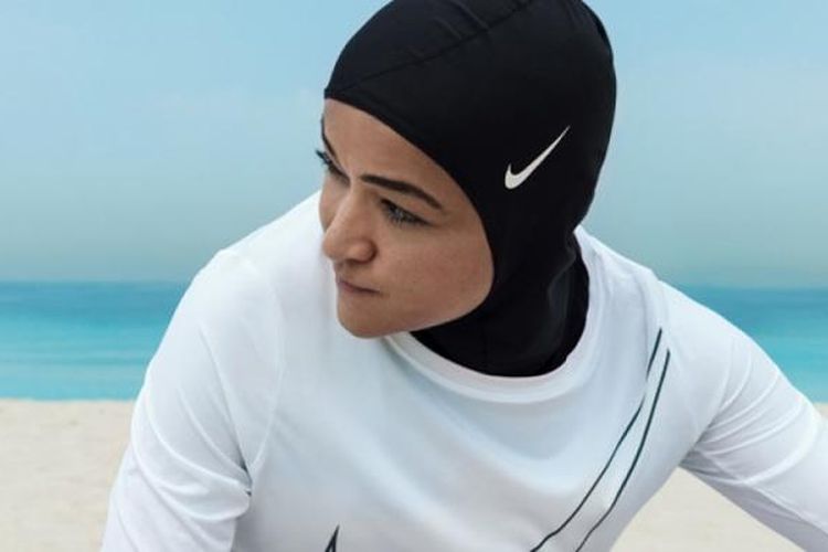 Tampilan jilbab Pro Hijab dari Nike
