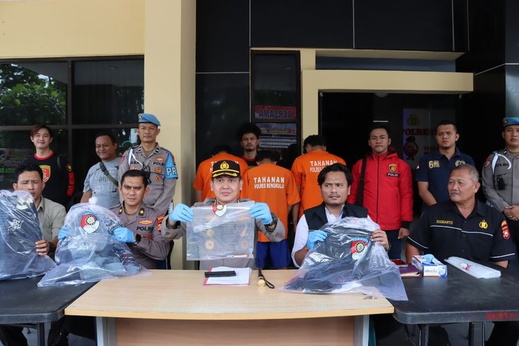 Polisi tangkap 3 dari 10 pembunuhan di Kota Bengkulu