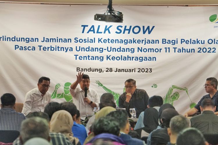 Talk Show BPJS Ketenagakerjaan di Bandung