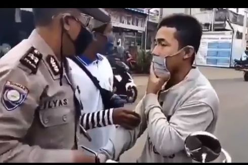 Tak Terima Diingatkan Pakai Masker, Seorang Pemuda Mengamuk dan Pukul Relawan PSBB