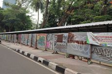 Revitalisasi Kios Kuliner dan Pedagang Buah di Pasar Barito Sudah Rampung 70 Persen