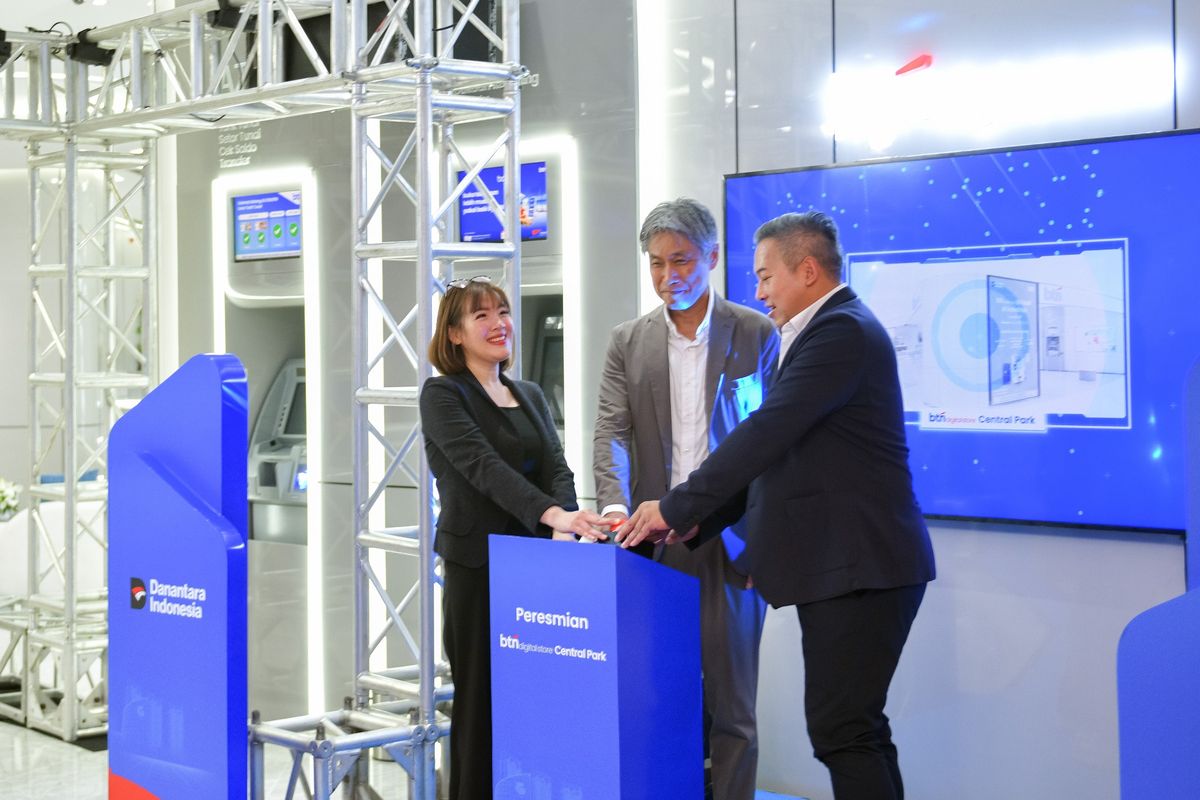 BTN (BBTN) Bidik 100 Digital Store pada 2027, Resmikan Gerai Baru di Central Park