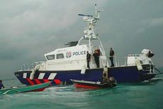 Nelayan Alami Patah Kaki setelah Kapalnya Ditabrak Polisi Singapura