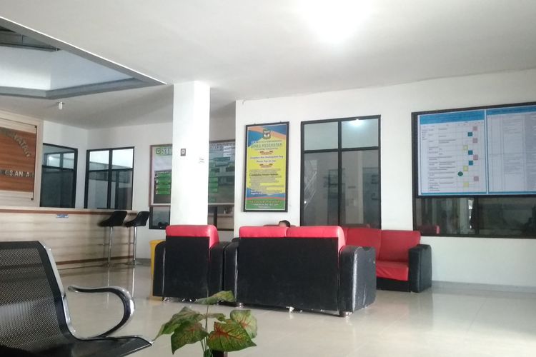 Foto: Kantor Dinas Kesehatan Kota Pematangsiantar, Jalan Sutomo Kota Pematangsiantar, Kamis 23 Januari 2020.