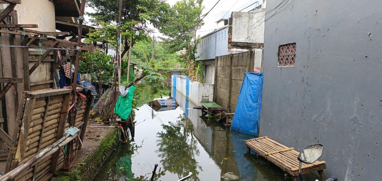 Camat Bekasi Timur Ungkap Penyebab Banjir di Gang Cue yang Tak Surut sejak Tahun Lalu