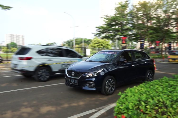 Test drive Suzuki New Baleno hatchback di GIIAS 2022