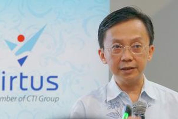 Presiden Direktur PT Virtus Technology Indonesia, Erwin Kuncoro