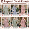 15 Model Gamis Remaja Simple tapi Elegan, Cocok untuk Berbagai Acara