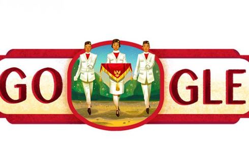 Google Doodle Hari Ini Peringati Hari Kemerdekaan Indonesia