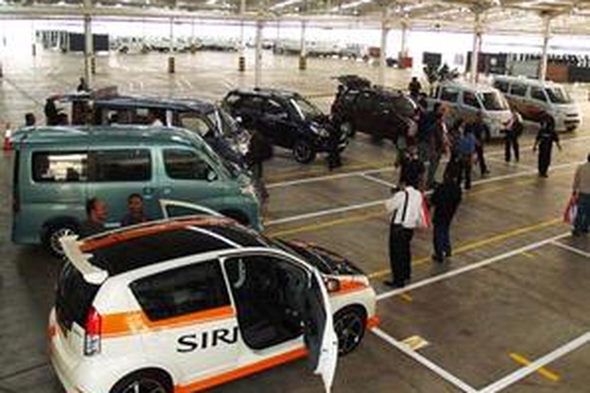 Mobil-mobil lokal Daihatsu yang akan dipamerkan pada IIMS 2009.