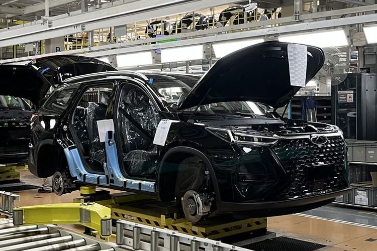 Chery Dorong Peningkatan Produksi di Pabrik Handal