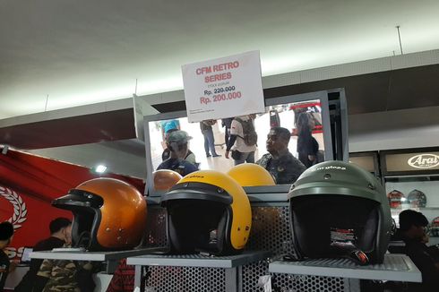 Helm Klasik Ini Diskon Jutaan Rupiah