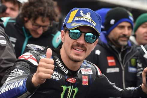 Hasil MotoGP Virtual Spanyol: Vinales Kegirangan Juara Pertama Kali