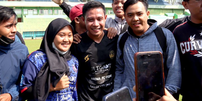 Cari Tahu, Diterima Aremania, Evan Dimas Kian Semangat Bawa Singo Edan Juara