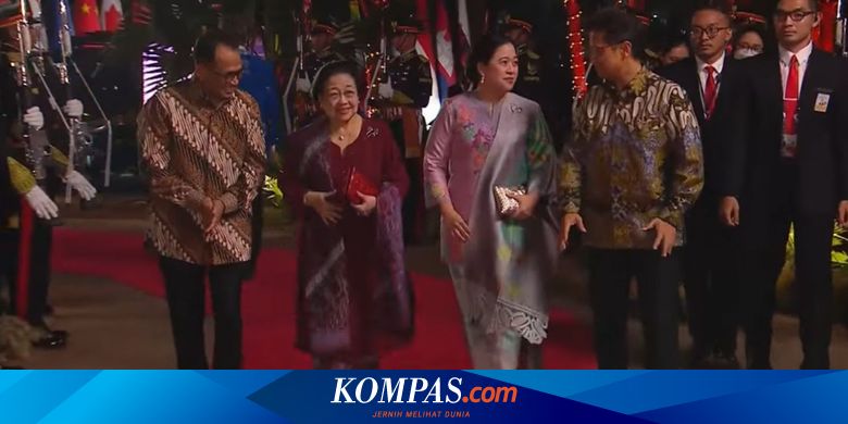 Megawati dan Yenny Wahid Hadir di Jamuan Makan Malam Kepala Negara ASEAN