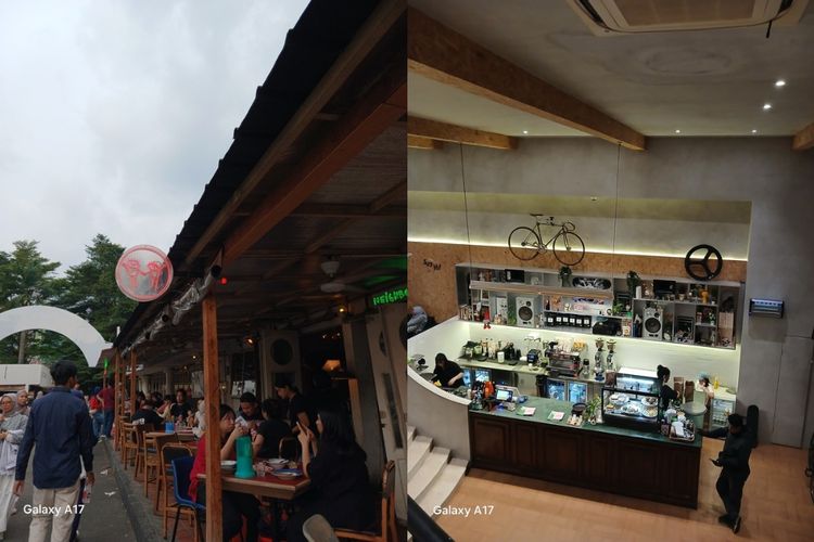 Hasil pengujian kamera Samsung Galaxy A17 4G di dalam dan luar ruangan