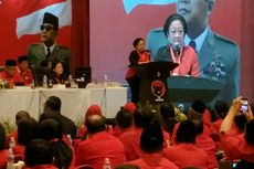Hadiri HUT Ke-46 PDI-P, Jokowi Kenakan Kemeja Merah