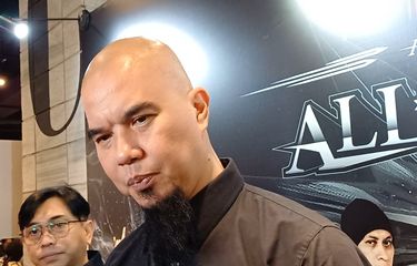 Ahmad Dhani saat ditemui di FX Sudirman, Jakarta Pusat, Selasa (10/9/2024). 