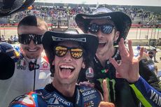 MotoGP Amerika, Alex Rins Kaget Bisa Kalahkan Valentino Rossi