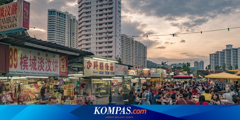 10 Pusat Jajanan Kaki Lima Di Penang Yang Wajib Didatangi Halaman All Kompas Com
