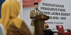 Ridwan Kamil Tantang PWRI Jabar Buat Gagasan Terkait Isu-isu Kekinian