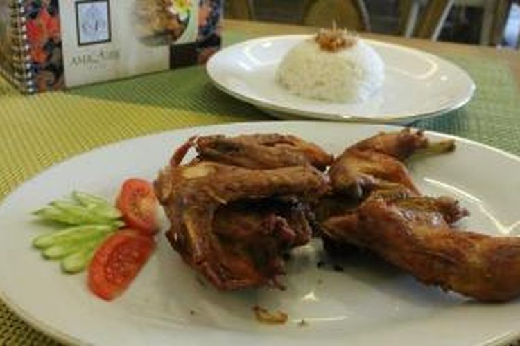 Ayam Betutu khas Gilimanuk. 