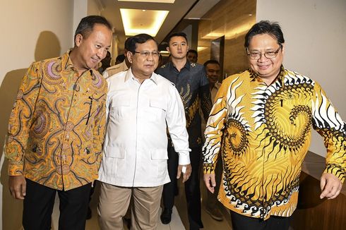 Lanjutkan Safari Politiknya, Prabowo Temui Airlangga Hartarto