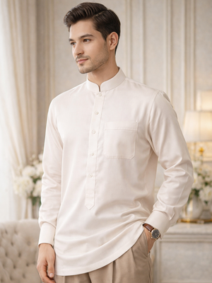 Ini Tren Busana Lebaran 2026, dari Rompi Lepas hingga Gaya Old Money: Tren Baju Koko 2026 Gaya ?Old Money? Jadi Primadona.
