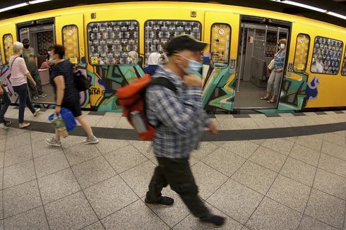 Jerman Akan Cabut Aturan Wajib Masker di Kereta dan Bus