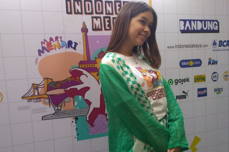 Artis peran Rebecca Klopper terpilih menjadi salah satu juri Indonesia Menari 2019.