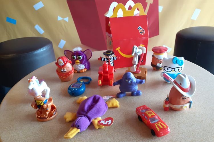 14 mainan Happy Meal McDonalds yang paling populer pada tahun 1980 hingga 2000-an.