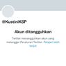 Akun Twitternya Di-