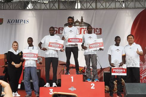 Pelari Ethiopia Tercepat dalam Lomba Lari Semarang 10K