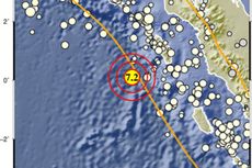 Gempa Bermagnitudo 7,2 di Nias Tak Berpotensi Tsunami