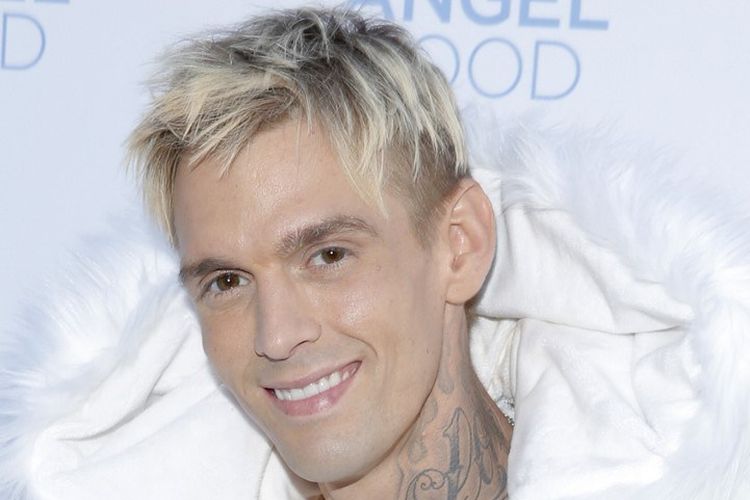 Penyanyi Aaron Carter menghadiri Project Angel Food's 2017 Angel Awards di Los Angeles, California, pada 19 Agustus 2017. 