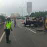 Truk Terguling di Tol Jakarta-Tangerang, Diduga akibat Sopir Hilang Kendali