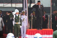 Sebelum Pimpin Upacara, SBY Sempatkan Ngobrol dengan Jokowi