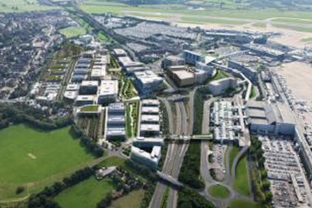 China sepakat mendukung pengembangan Manchester Airport City senilai Rp 14 triliun.