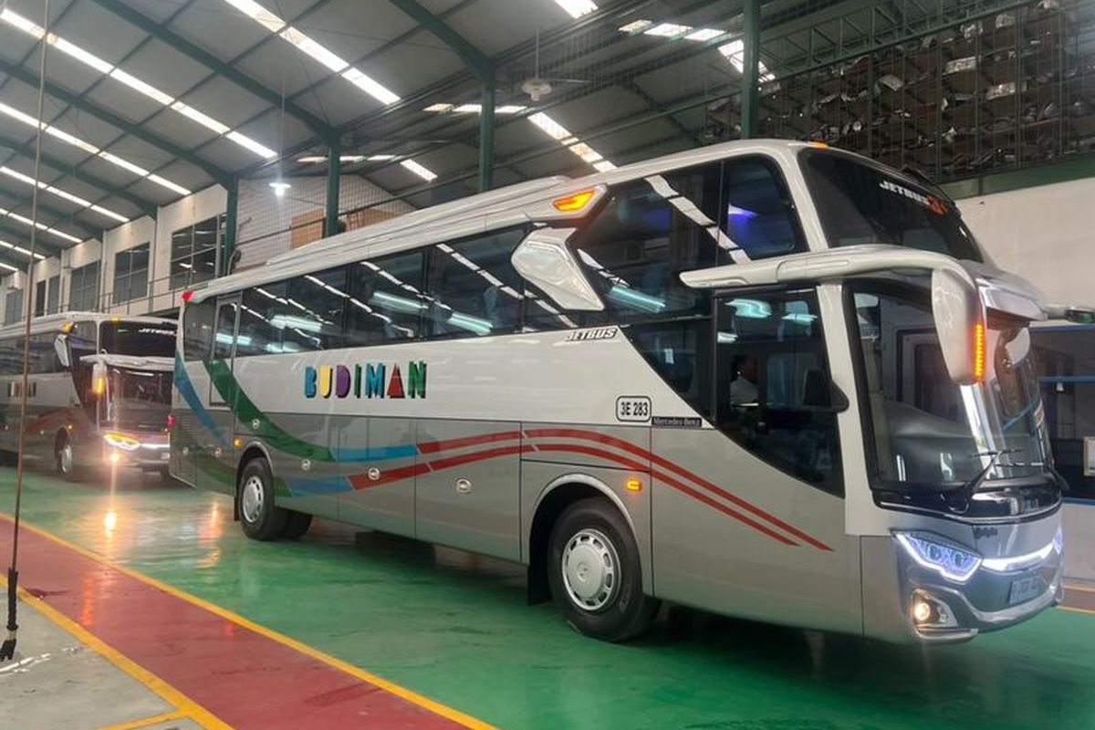 Bus AKAP baru PO Budiman