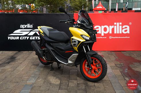 [VIDEO] Aprilia SR GT 200, Skutik Urban Adventure dari Italia