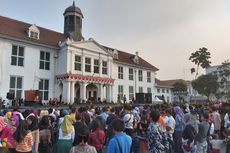 Kota Tua Jakarta Dipadati Pengunjung Pagelaran Nilai Tradisi Sejarah Fatahillah