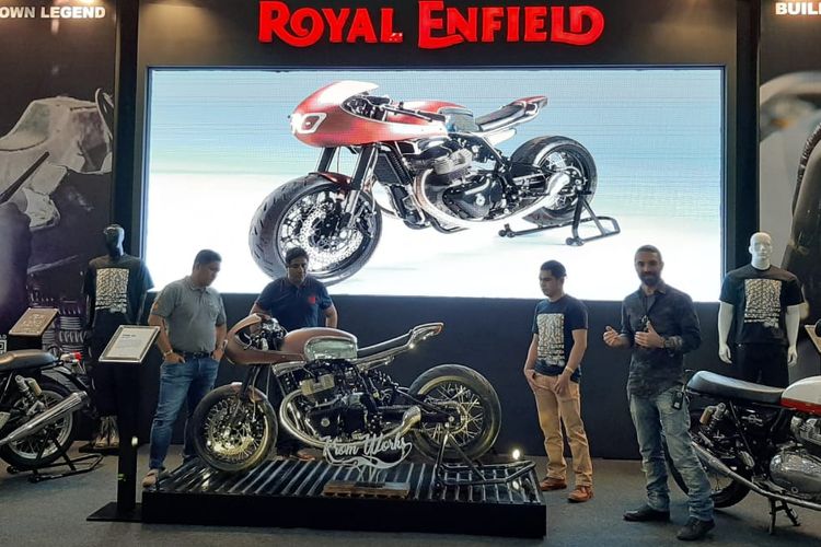 Royal Enfield Luncurkan Motor Custom Continental GT Cafe Racer di Kustomfest 2019