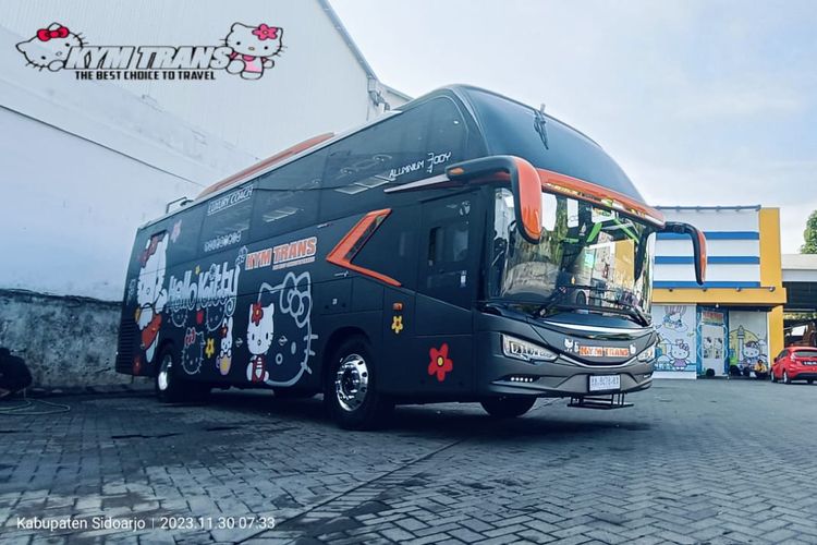 Bus AKAP baru PO KYM Trans